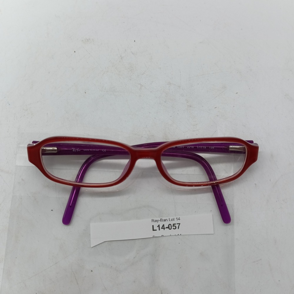 Ray-Ban RB5084 2216 Red Pink 51-15-135 Frames Only 57 - Picture 6 of 6